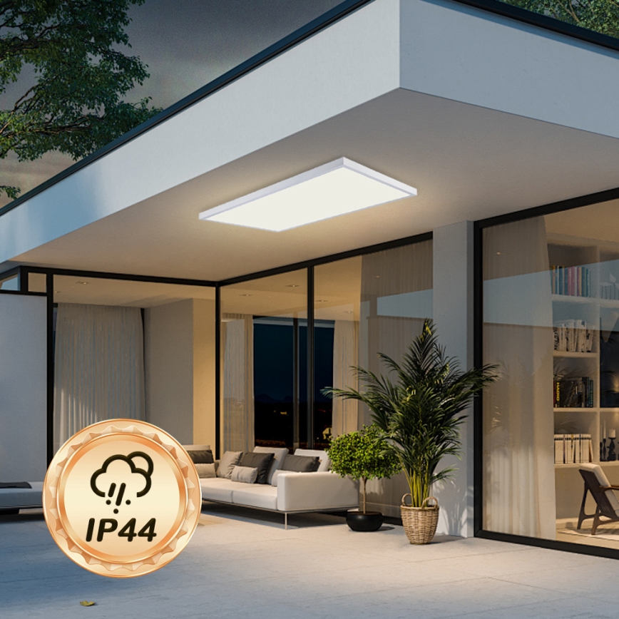 Brilagi - LED plafonsko svetlo za kupatilo FRAME LED/96W/230V 120x60 cm 3000/4000/6000K IP44 bela