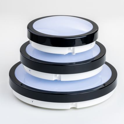 Brilagi - LED plafonsko svetlo za kupatilo PERA LED/12W/230V Ø 18 cm IP65 crna