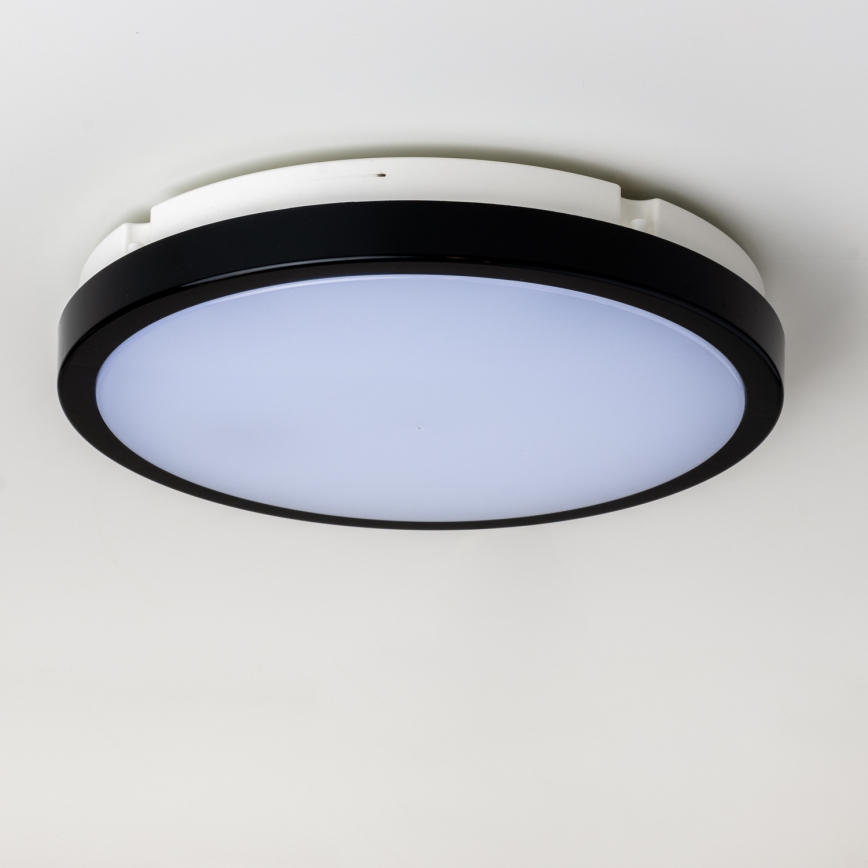 Brilagi - LED plafonsko svetlo za kupatilo PERA LED/24W/230V Ø 28 cm IP65 crna