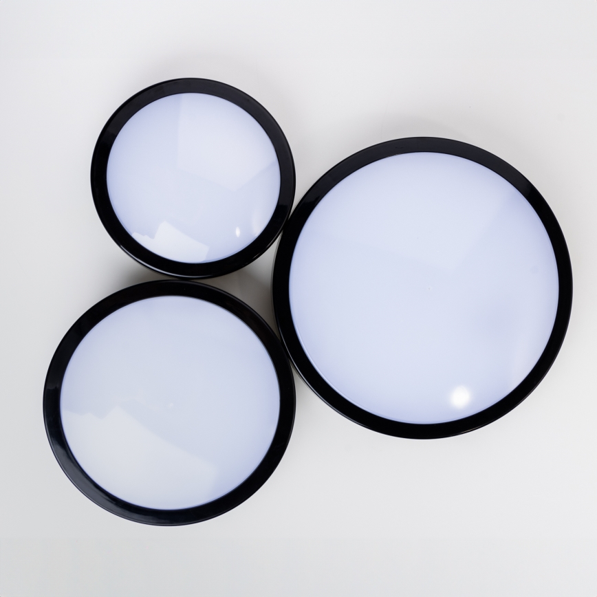 Brilagi - LED plafonsko svetlo za kupatilo PERA LED/24W/230V Ø 28 cm IP65 crna