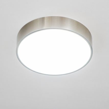 Brilagi - LED plafonsko svetlo za kupatilo POOL LED/24W/230V 3000/4000/5500K prečnik 30 cm IP54 mat hrom