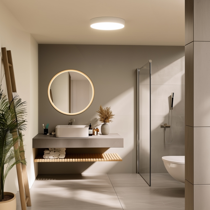 Brilagi - LED plafonsko svetlo za kupatilo POOL LED/36W/230V 3000/4000/5500K prečnik 40 cm IP54 belo