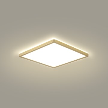 Brilagi - LED plafonsko svetlo za kupatilo ULTRA SLIM LED/18W/230V 30x30 cm zlatno IP54