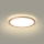 Brilagi - LED plafonsko svetlo za kupatilo ULTRA TANKO LED/18W/230V, prečnika 30 cm, roze zlato, IP54