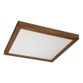 Brilagi - LED plafonsko svetlo za kupatilo WOODY FRAME LED/40W/230V 60x60 cm IP44 hrast-trešnja