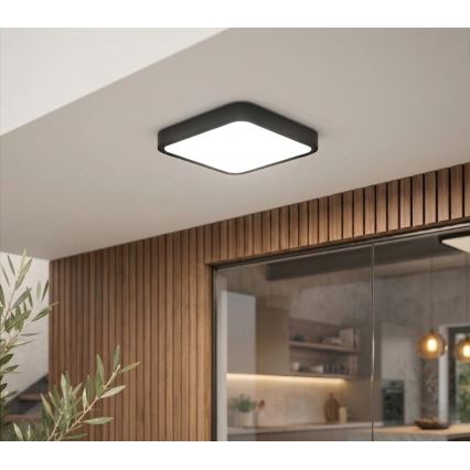 BRILAGI - LED plafonsko svetlo za kupatilo ZENNA LED/18W/230V 28,5x28,5 cm IP44 crno