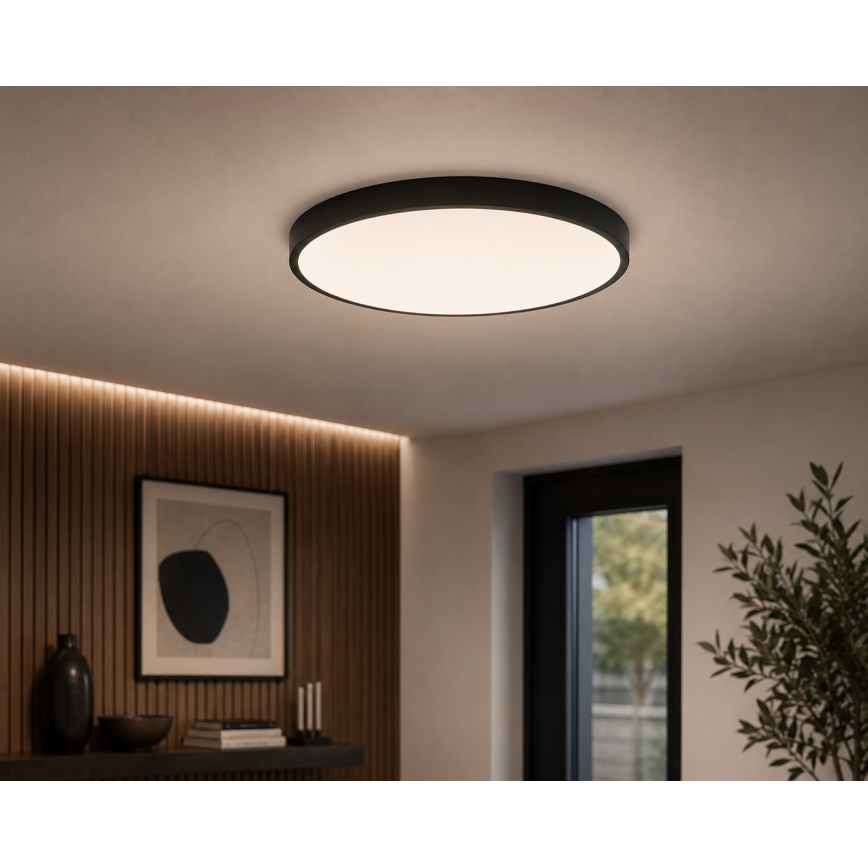 BRILAGI - LED kupatilsko stropno svetlo ZENNA LED/24W/230V prečnik 35 cm IP44 crna