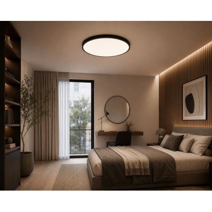 BRILAGI - LED plafonsko svetlo za kupatilo ZENNA LED/36W/230V prečnik 42 cm IP44 crno