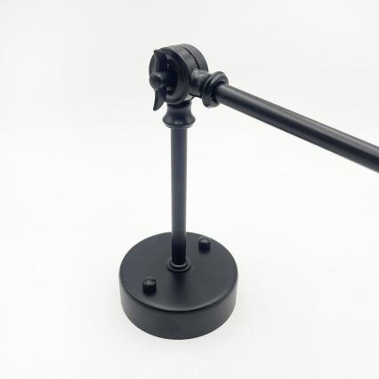 BRILAGI - LED podesiv luster na stalku IRONBEAM 1xE27/60W/230V crni