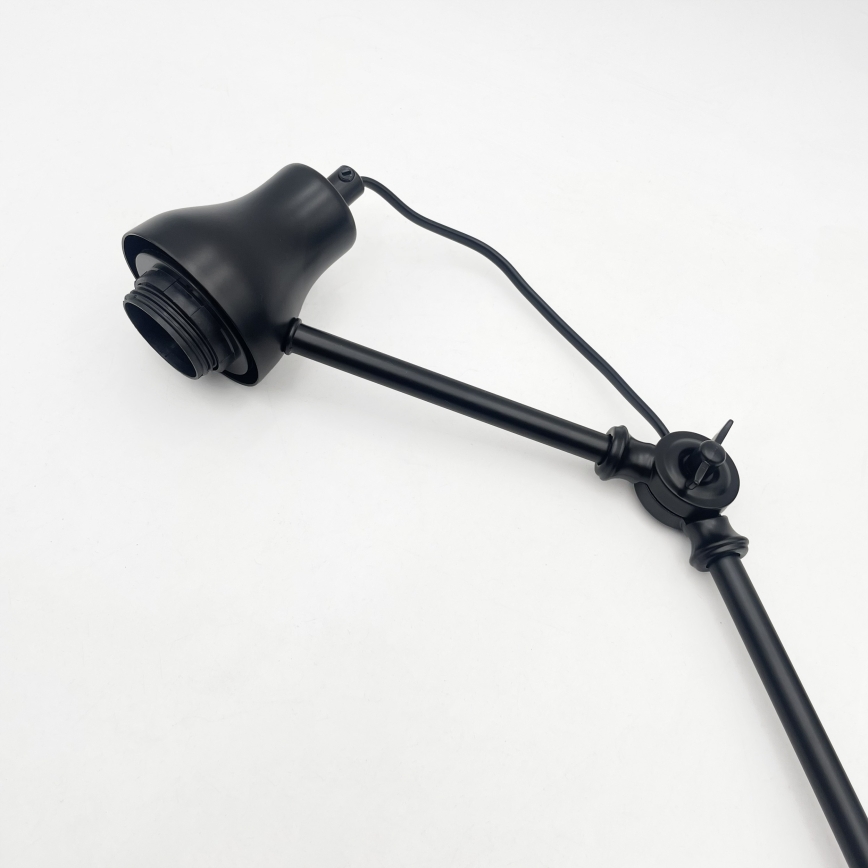BRILAGI - LED podesiv luster na stalku IRONBEAM 1xE27/60W/230V crni