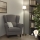 Brilagi - LED podna lampa CERIA 1xE27/40W/230V prečnik 20,5 cm bela/mat hrom