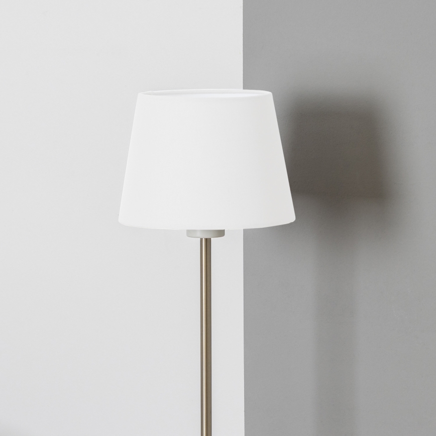 Brilagi - LED podna lampa CERIA 1xE27/40W/230V prečnik 20,5 cm bela/mat hrom