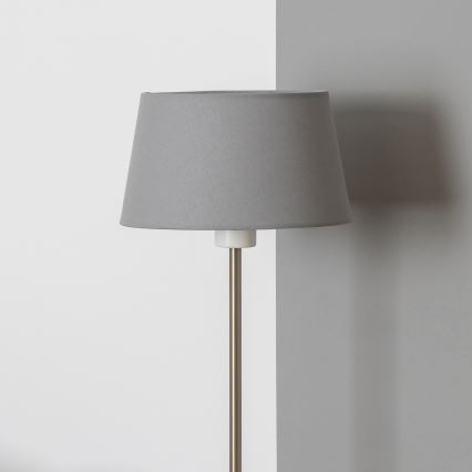 Brilagi - LED podna lampa CERIA 1xE27/40W/230V prečnik 25 cm siva/matni hrom