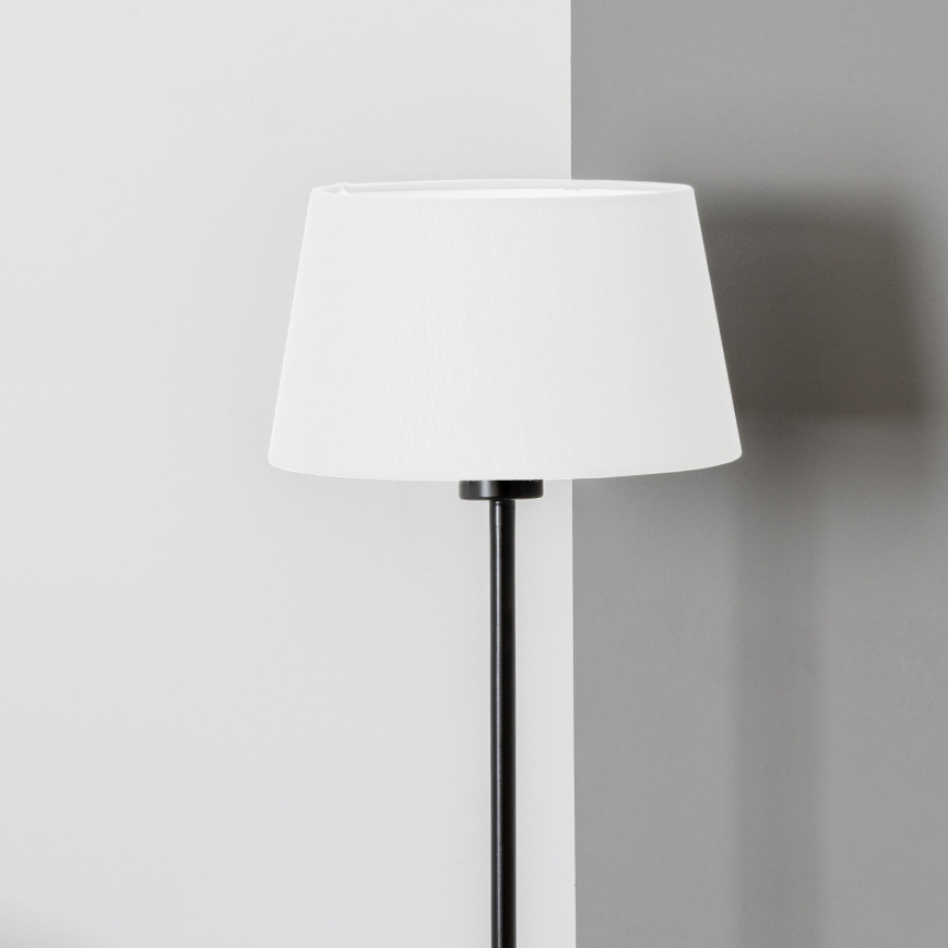 Brilagi - LED podna lampa CERIA 1xE27/40W/230V prečnik 30 cm bela/crna