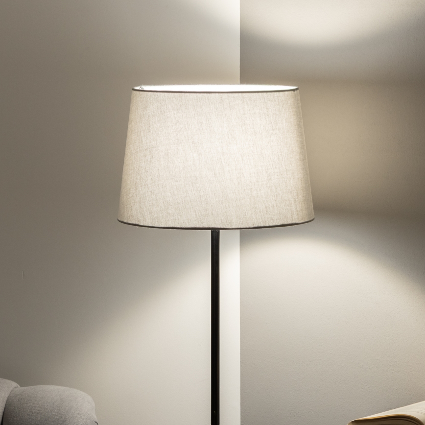 Brilagi - LED podna lampa CERIA 1xE27/40W/230V prečnik 30 cm siva/crna