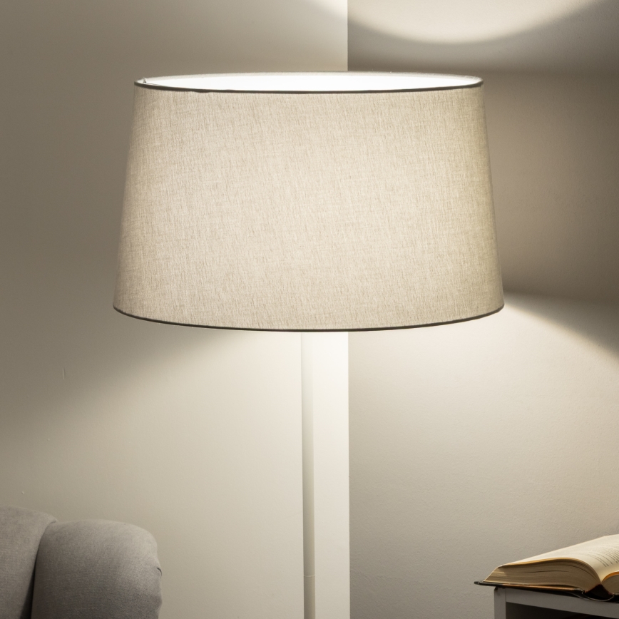 Brilagi - LED podna lampa CERIA 1xE27/40W/230V prečnik 45 cm siva/bela