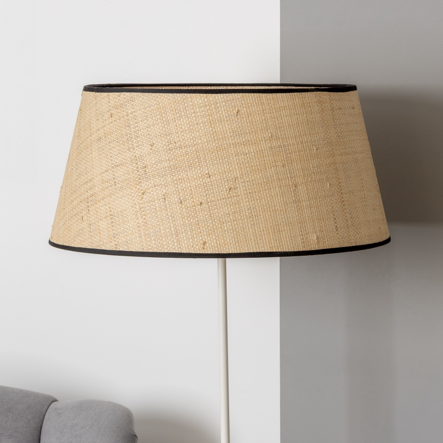 Brilagi - LED podna lampa CERIA 1xE27/40W/230V prečnik 50 cm bež/bela