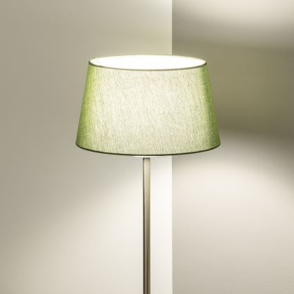 Brilagi - LED podna lampa CERIA, 1xE27/40W/230V, Ø 25 cm, zelena/matni hrom