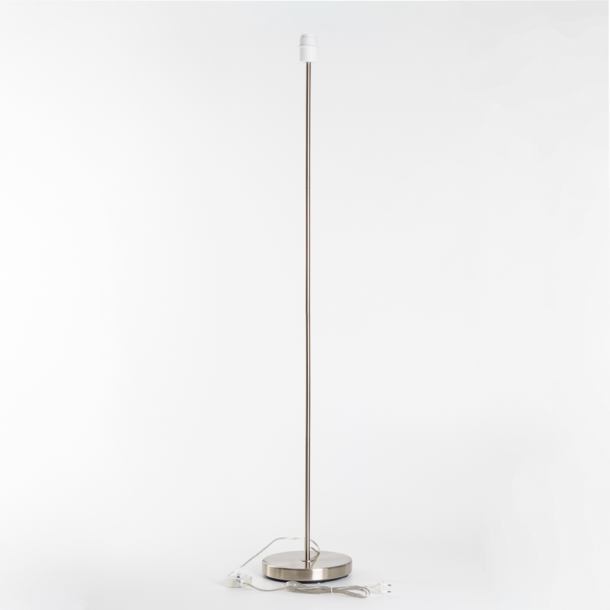 Brilagi - LED podna lampa CERIA 1xE27/40W/230V Ø 45 cm crna/mat hrom