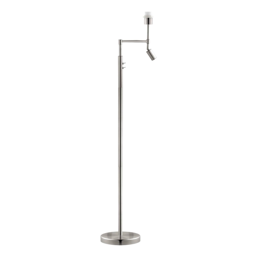 BRILAGI - LED Stojeća lampa CERIA 1xE27/60W/230V + LED/2,1W prečnika 30 cm matni hrom/siva