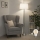 Brilagi - LED podna lampa CERIA 1xE27/60W/230V prečnik 45 cm sjajni hrom/bela