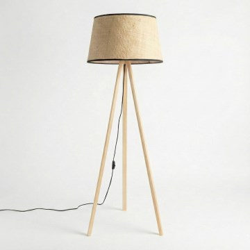 Brilagi - LED podna lampa CERIA 1xE27/60W/230V prečnik 50 cm bež