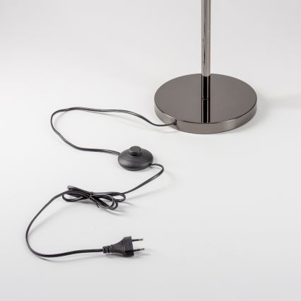 BRILAGI - LED podna lampa MILLA 7xG9/3W/230V crni hrom/bela