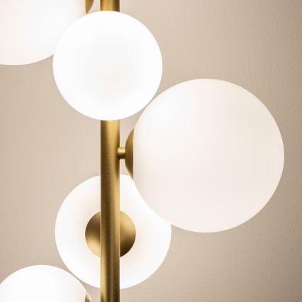 BRILAGI - LED podna lampa MILLA 7xG9/3W/230V zlatna/bela