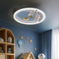 Brilagi - LED prigušiva dečija plafonska lampa LED/42W/230V 3000/5700K astronaut