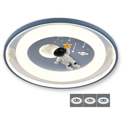 BRILAGI - LED prigušiva dečije plafonsko svetlo ASTRO LED/55W/230V 3000-6000K prečnika 50 cm + daljinski upravljač