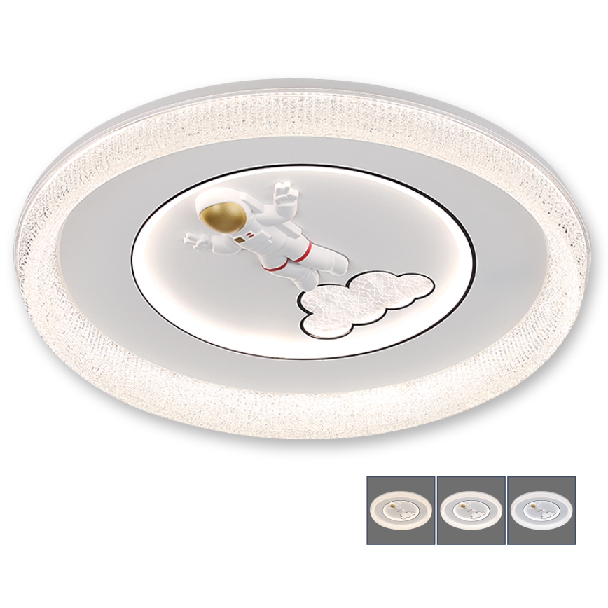 BRILAGI - LED prigušiva dečije plafonsko svetlo ASTRO LED/68W/230V 3000-6000K prečnik 50 cm + daljinski upravljač