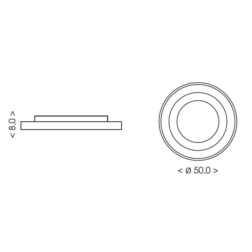 BRILAGI - LED Prigušiva dečija plafonjera ASTRO LED/75W/230V 3000-6000K Ø 50 cm + daljinski upravljač