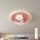 Brilagi - LED prigušiva dečije plafonsko svetlo BUNNY LED/83W/230V 3000-6000K pr. 49 cm + daljinski upravljač
