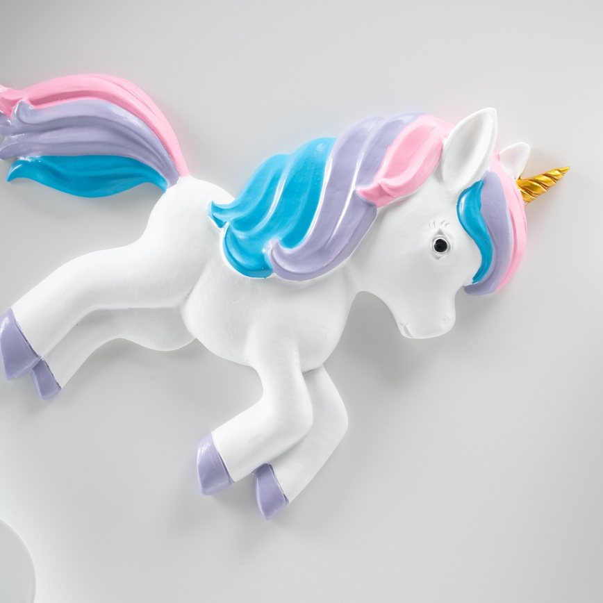BRILAGI - LED prigušiva dečje plafonsko svetlo UNICORN LED/68W/230V 3000-6000K prečnik 49 cm + daljinski upravljač