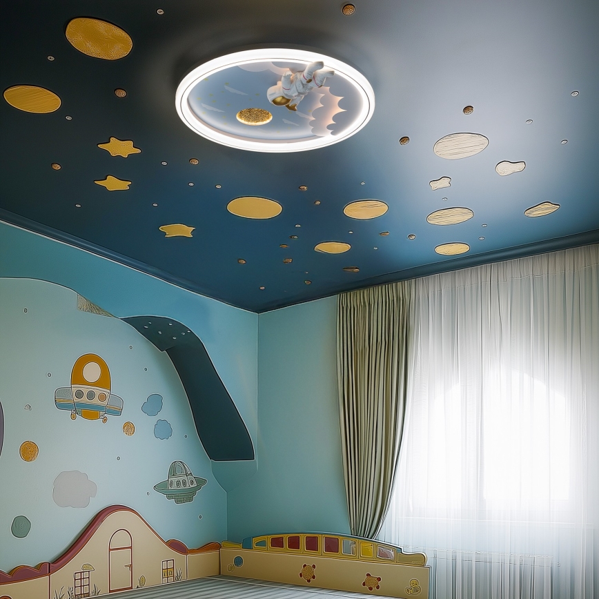 Brilagi - LED prigušiva dečija plafonska lampa LED/42W/230V 3000/5700K astronaut