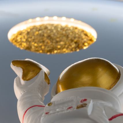 Brilagi - LED prigušiva dečija plafonska lampa LED/42W/230V 3000/5700K astronaut