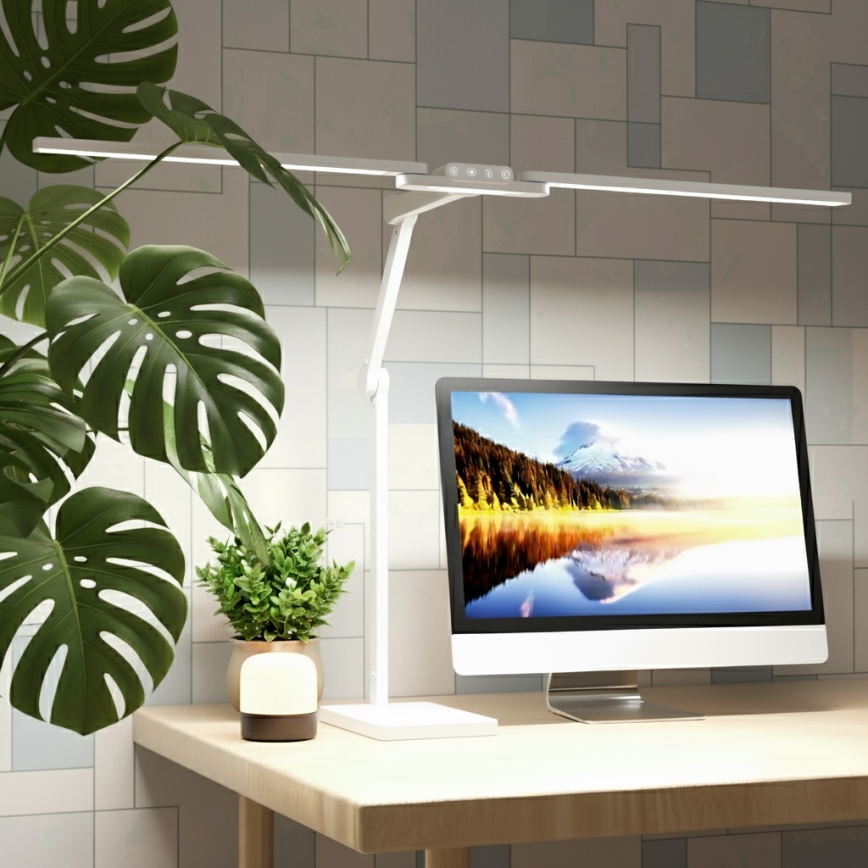 Brilagi - LED prigušiva dodirna stona lampa VARIO LED/24W/230V 3000-6500K CRI 92 bela