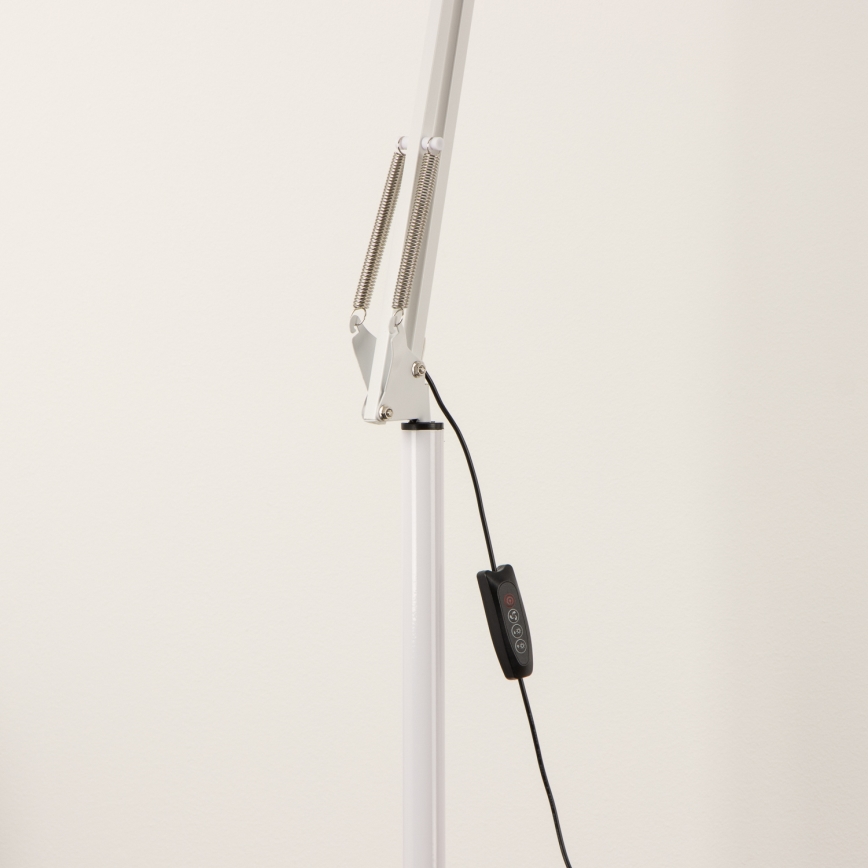 BRILAGI - prigušiva fleksibilna stojeća LED lampa VARIO LED/14W/230V 3000-6000K 157 cm bela