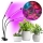 Brilagi - LED prigušiva fleksibilna stona lampa sa klipom za uzgoj biljaka VITABLOOM 3xLED/10W/230V crna