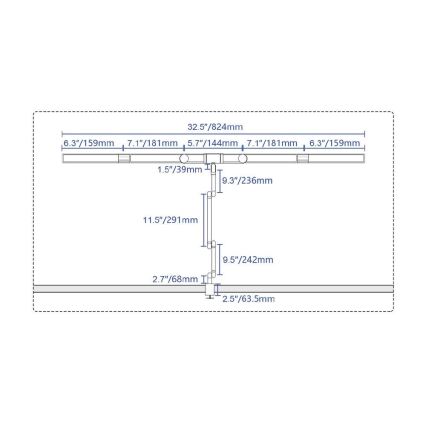 Brilagi - VARIO fleksibilna stona LED lampa, prigušiva, 24W/230V, 3000-6500K, CRI 92, crna