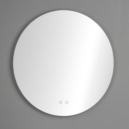 Brilagi - LED ogledalo za kupatilo sa grejačem DEMI ECO LED/12W/230V prečnik 60 cm IP44 CRI 90 prigušiva + CCT