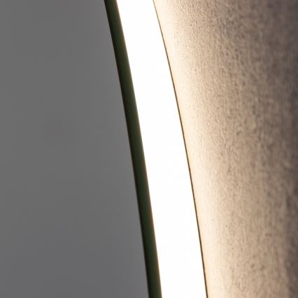 Brilagi - LED ogledalo za kupatilo sa grejačem DEMI ECO LED/12W/230V prečnik 60 cm IP44 CRI 90 prigušiva + CCT