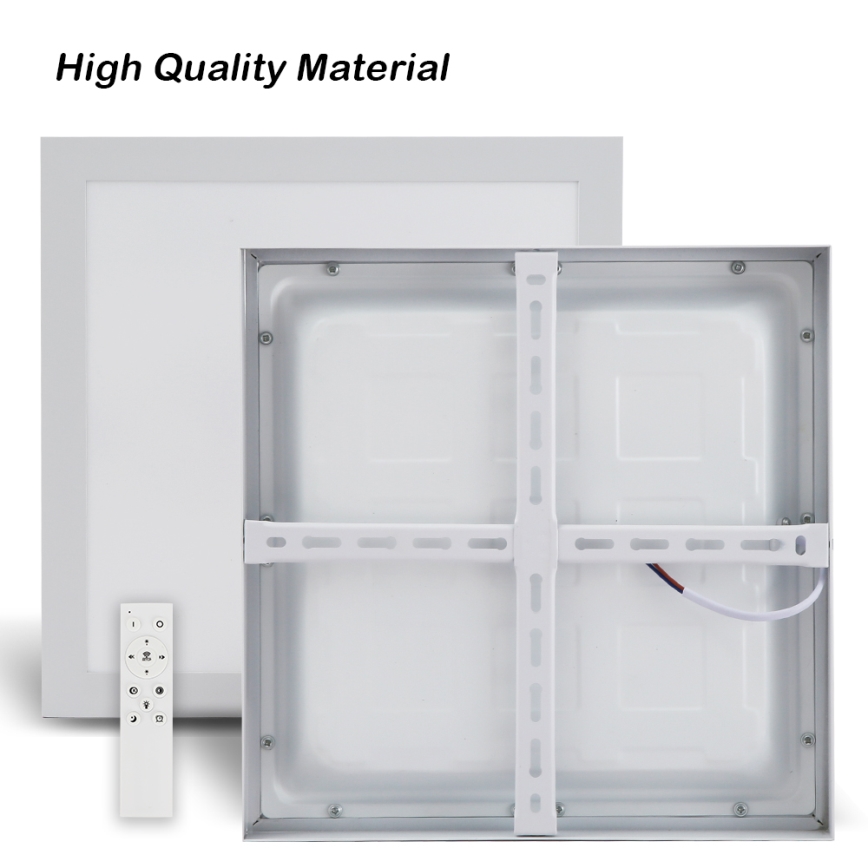 Brilagi - LED prigušiva kupatilska plafonska lampa FRAME SMART LED/24W/230V 30x30 cm 3000-6000K IP44 bela + daljinski upravljač