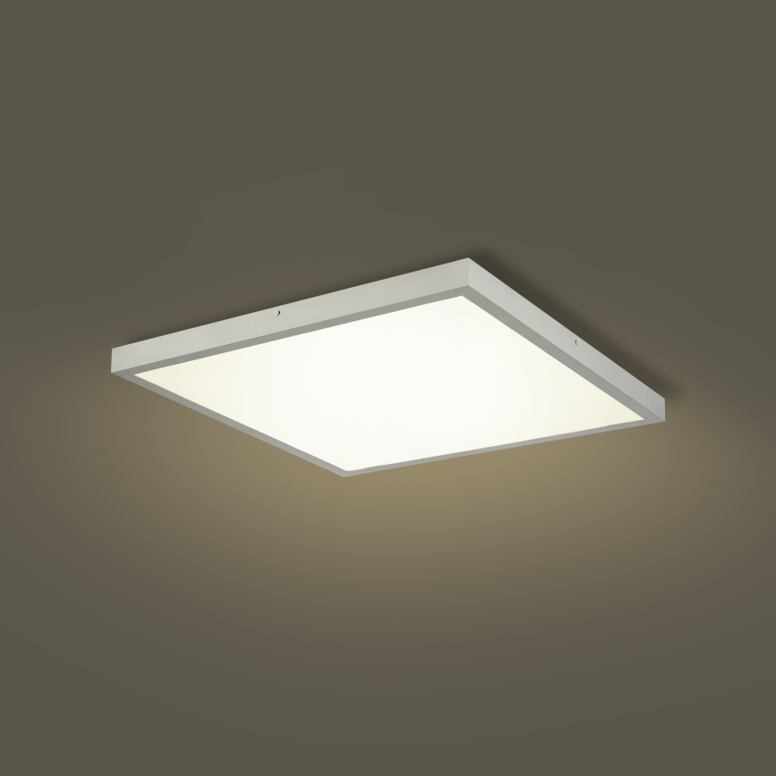 Brilagi - prigušiva LED plafonska lampa za kupatilo FRAME SMART LED/50W/230V 60x60 cm 3000-6000K IP44 srebrna + daljinski upravljač