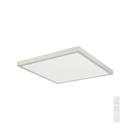 Brilagi - prigušiva LED plafonska lampa za kupatilo FRAME SMART LED/50W/230V 60x60 cm 3000-6000K IP44 srebrna + daljinski upravljač