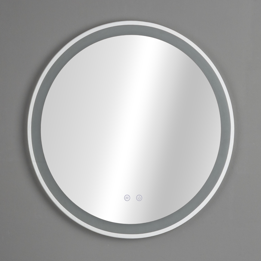 Brilagi - LED kupatilsko ogledalo sa grejanjem AVA ECO LED/11,5W/230V prečnik 60 cm IP44 CRI 90 prigušiva + CCT