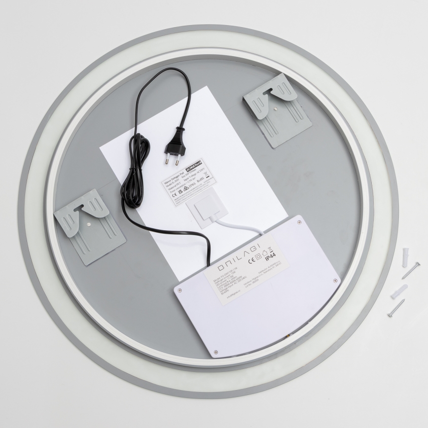 Brilagi - LED kupatilsko ogledalo sa grejanjem AVA ECO LED/11,5W/230V prečnik 60 cm IP44 CRI 90 prigušiva + CCT