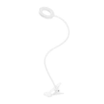 Brilagi - LED prigušiva lampa sa klipom ORBELA LED/8W/5V 3000/4000/5000K bela