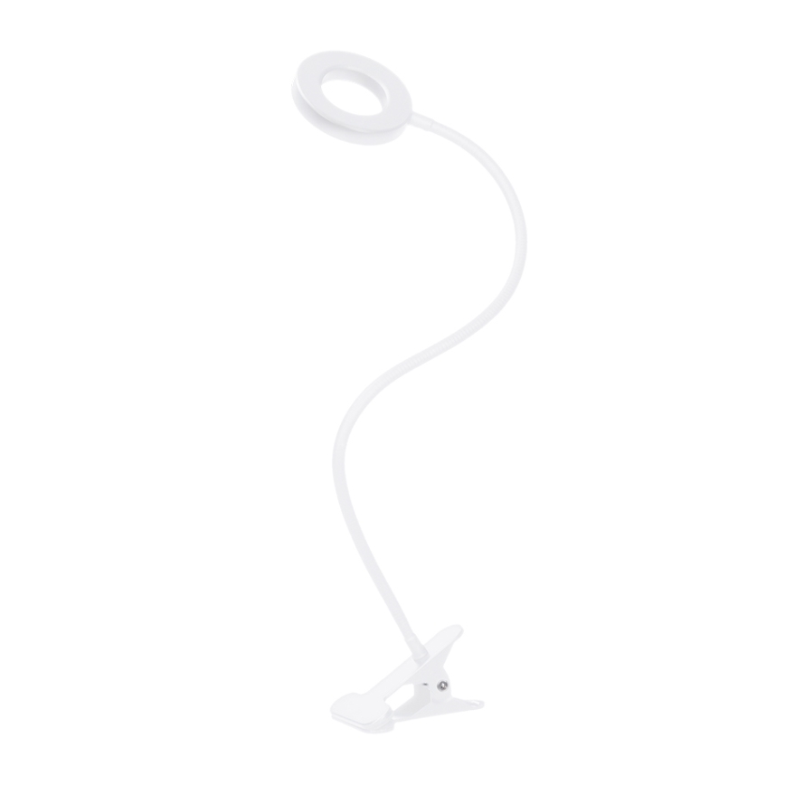 Brilagi - LED prigušiva lampa sa klipom ORBELA LED/8W/5V 3000/4000/5000K bela