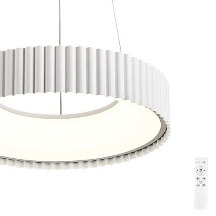 BRILAGI - LED prigušiva luster na sajli FALCON MODERN LED/30W/230V 3000-6000K prečnik 40 cm bela + daljinski upravljač